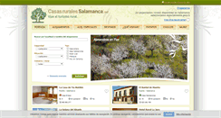 Desktop Screenshot of casasruralessalamanca.net